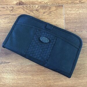 Black hardcover organizer coupon cash envelope